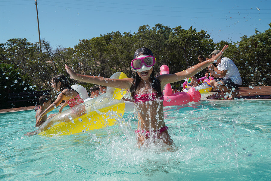La piscina dei piccoli La piscina dei piccoli