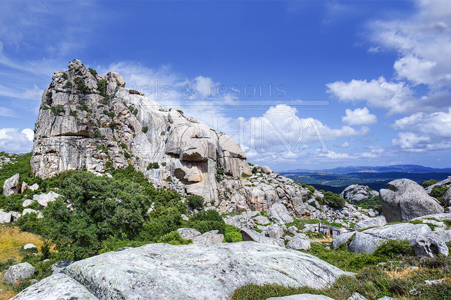 Aggius Ausflüge: Die Landschaft entlang der Panoramastraße