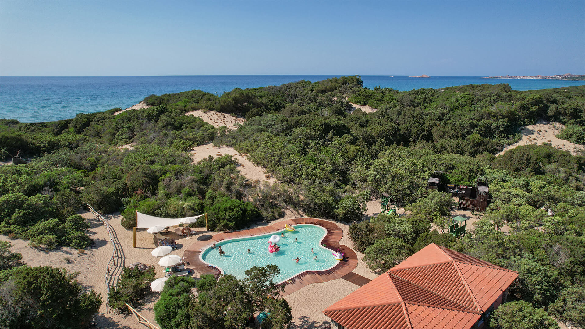 Piscina dei piccoli nel Villaggio Fantasia – Le Dune Resort & SPA