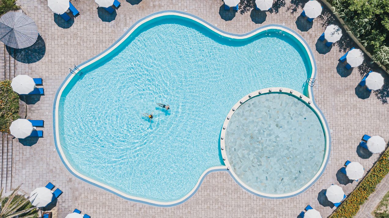 Le piscine dell’Hotel Le Palme