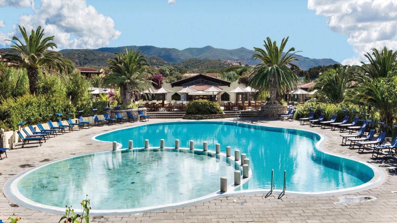 Le piscine dell’Hotel Le Palme