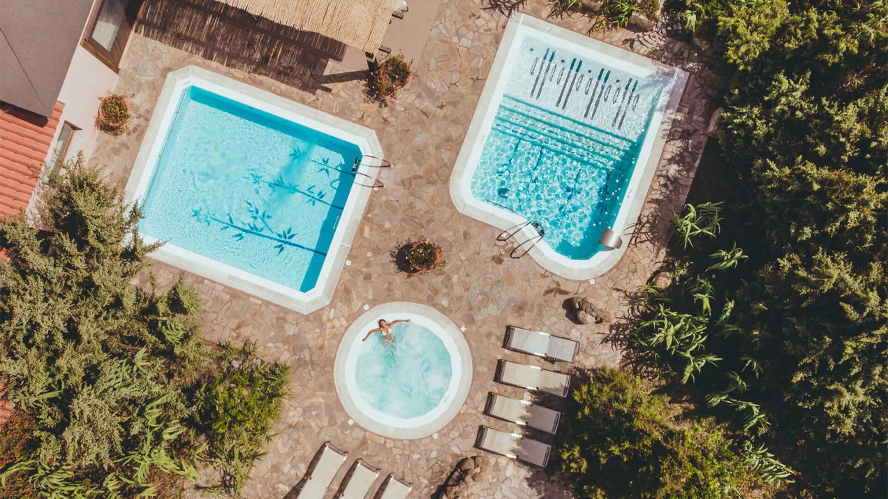 Piscine benessere nel Resort & Spa Le Dune, Badesi